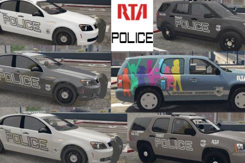Cleveland RTA Transit Police Textures